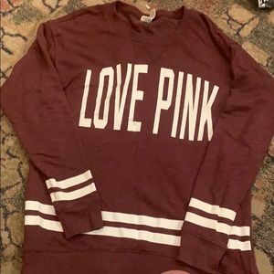 PINK oversized sweatshirt
